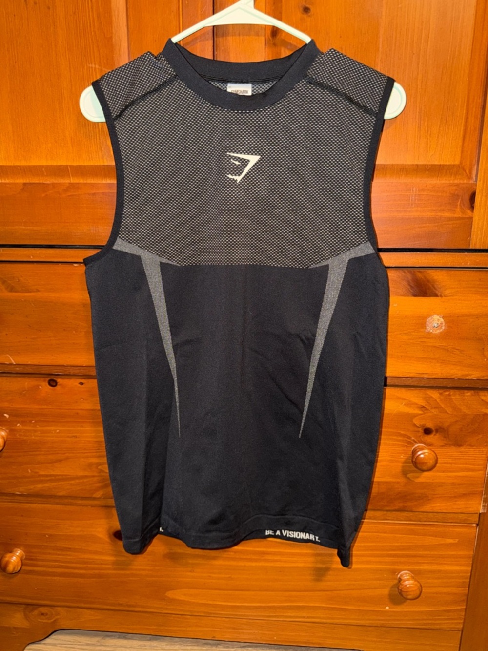Gymshark Onyx V5 Tank Top Black/Grey